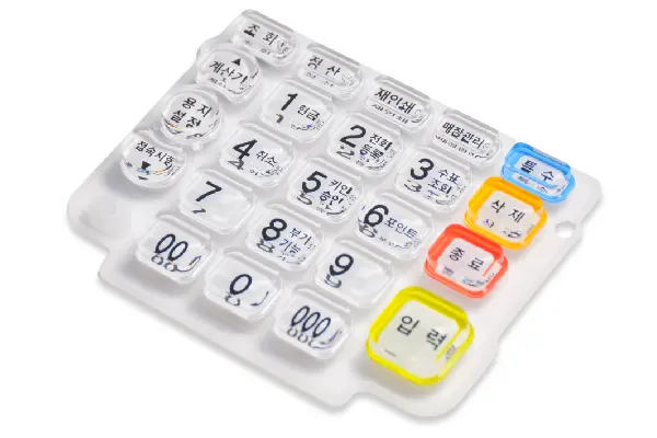 Kristallknöpfe für POS-Finanzterminals