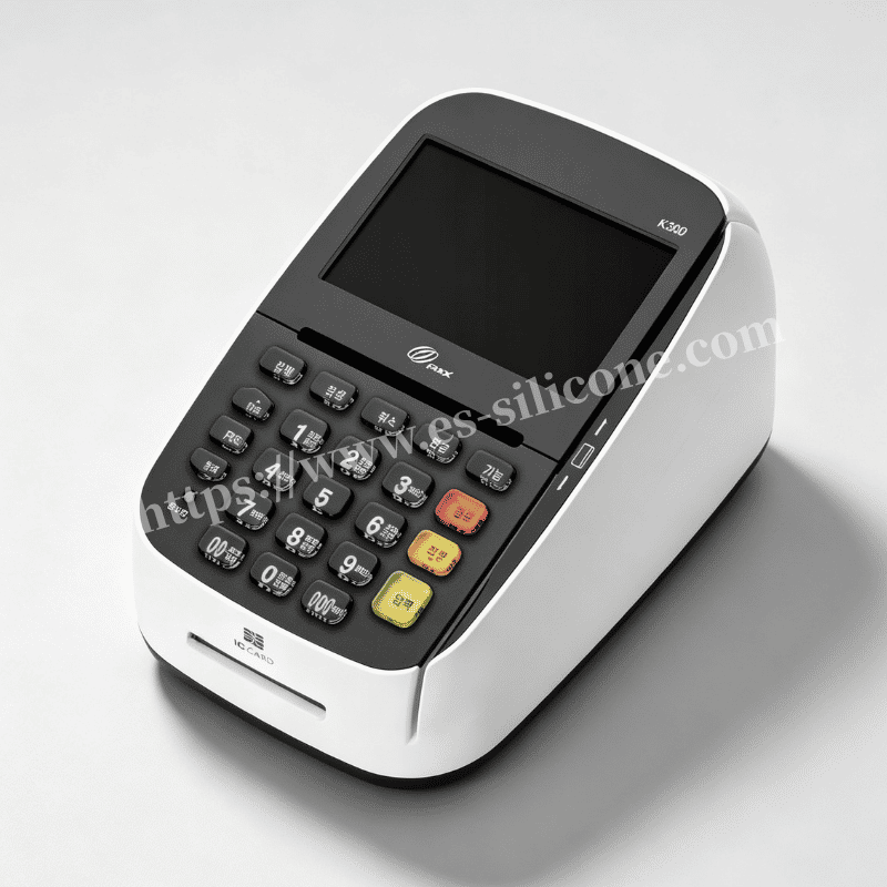 Maßgeschneiderte Kristallsilikontastatur für K300 POS- und Finanzterminals
